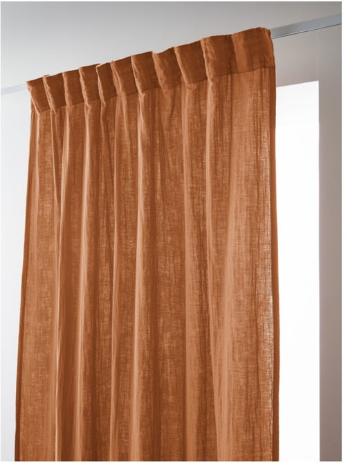 Rideau - L'effet papillon - 100% gaze de coton 125 gr/m² - Kiabi Rideau - L'effet papillon - 100% gaze de coton 125 gr/m² - Kiabi