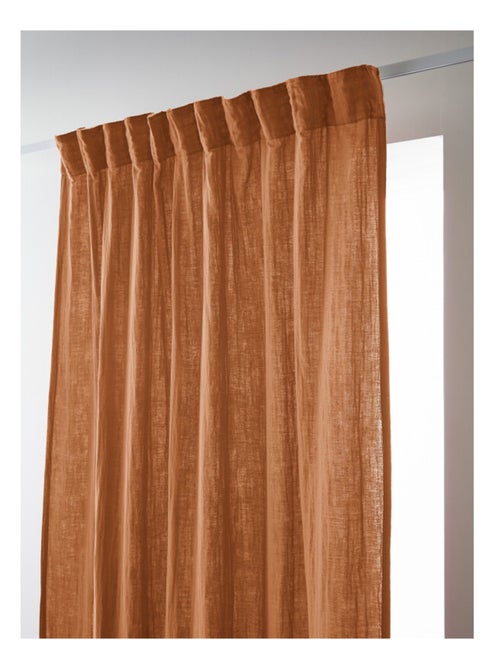 Rideau - L'effet papillon - 100% gaze de coton 125 gr/m² - Kiabi Rideau - L'effet papillon - 100% gaze de coton 125 gr/m² - Kiabi