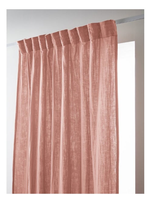 Rideau - L'effet papillon - 100% gaze de coton 125 gr/m² - Kiabi Rideau - L'effet papillon - 100% gaze de coton 125 gr/m² - Kiabi