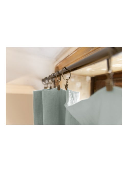 Rideau - L'effet papillon - 100% gaze de coton 125 gr/m² - Kiabi Rideau - L'effet papillon - 100% gaze de coton 125 gr/m² - Kiabi