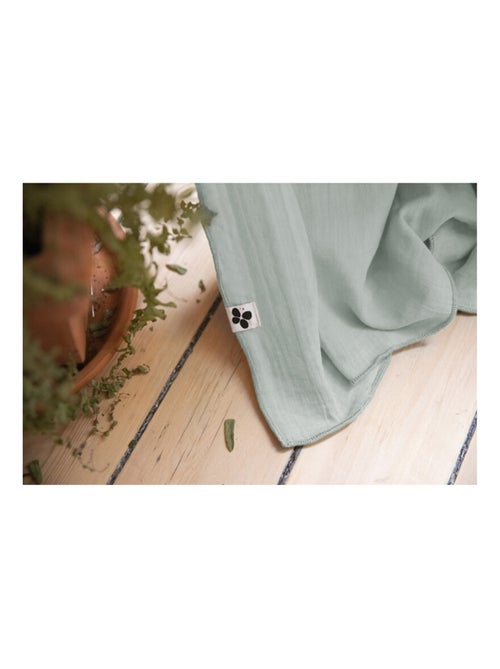 Rideau - L'effet papillon - 100% gaze de coton 125 gr/m² - Kiabi Rideau - L'effet papillon - 100% gaze de coton 125 gr/m² - Kiabi