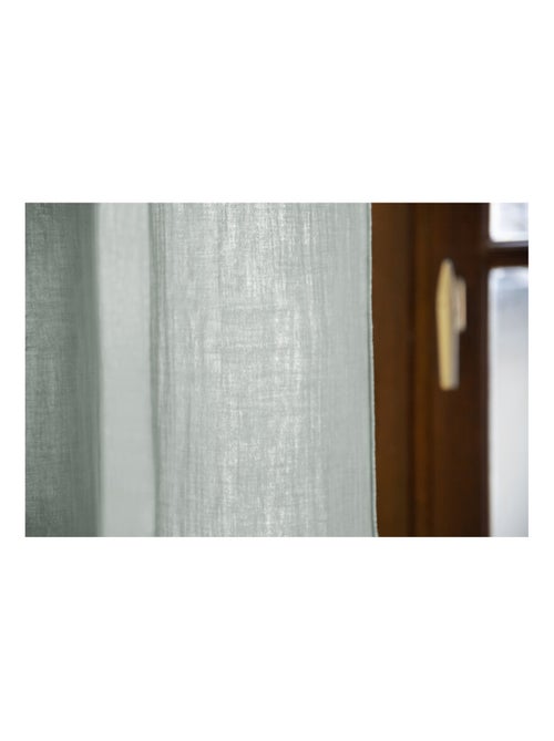 Rideau - L'effet papillon - 100% gaze de coton 125 gr/m² - Kiabi Rideau - L'effet papillon - 100% gaze de coton 125 gr/m² - Kiabi