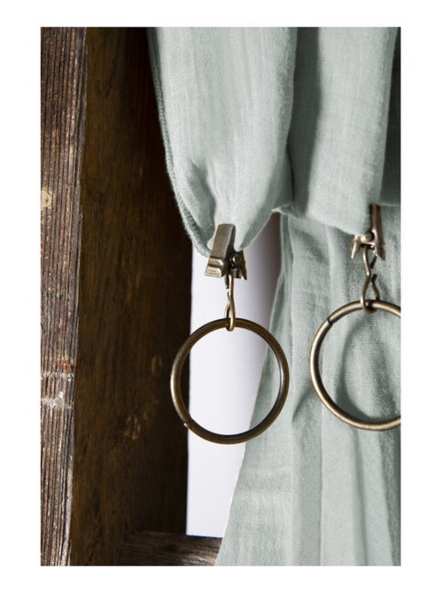 Rideau - L'effet papillon - 100% gaze de coton 125 gr/m² - Kiabi