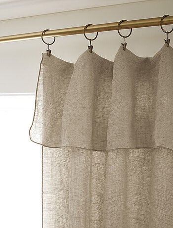 Rideau - L'effet papillon - 100% Lin lavé