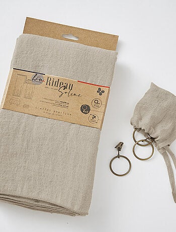 Rideau - L'effet papillon - 100% Lin lavé