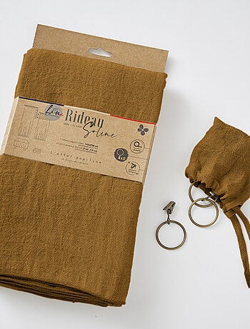 Rideau - L'effet papillon - 100% Lin lavé