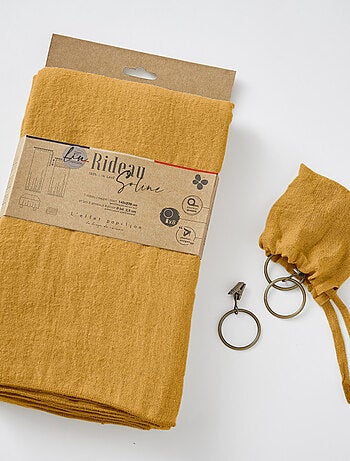 Rideau - L'effet papillon - 100% Lin lavé