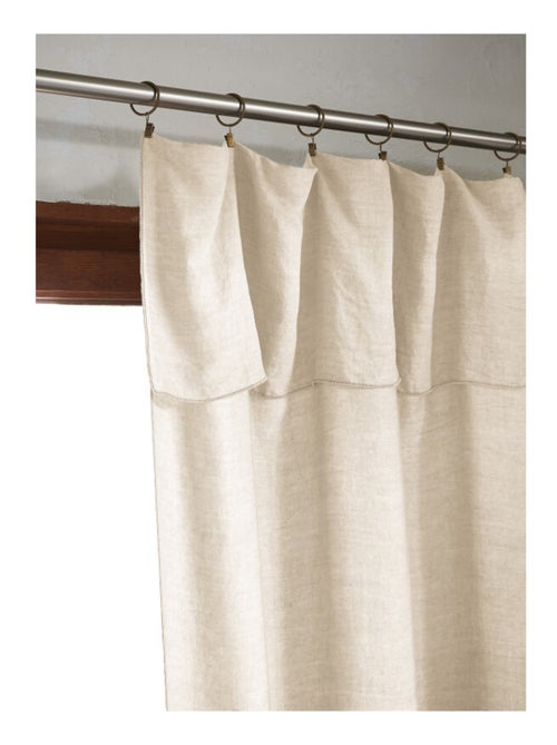 Rideau - L'effet papillon - 100% Lyocell (Tencel lavé ) - Kiabi