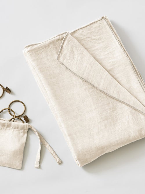 Rideau - L'effet papillon - 100% Lyocell (Tencel lavé ) - Kiabi