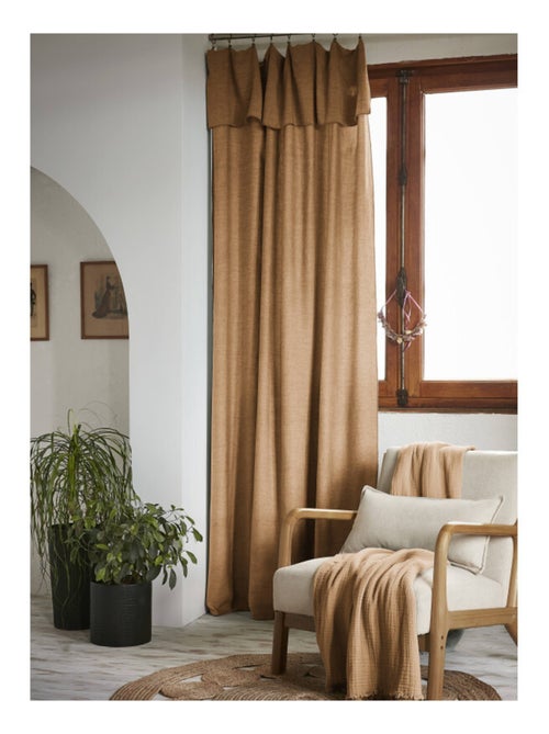 Rideau - L'effet papillon - 100% Lyocell (Tencel lavé ) - Kiabi