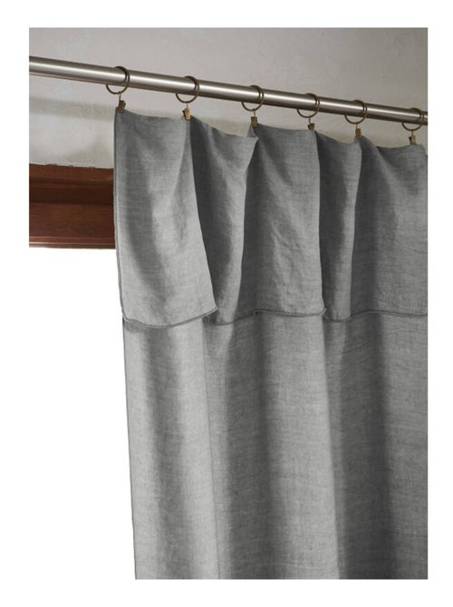 Rideau - L'effet papillon - 100% Lyocell (Tencel lavé ) - Kiabi