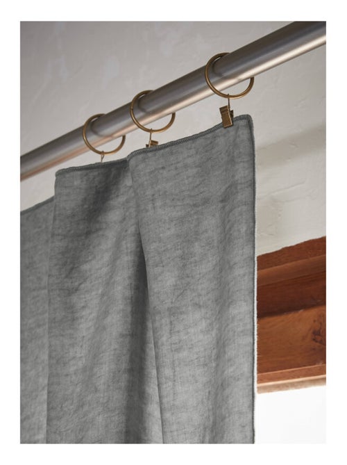 Rideau - L'effet papillon - 100% Lyocell (Tencel lavé ) - Kiabi