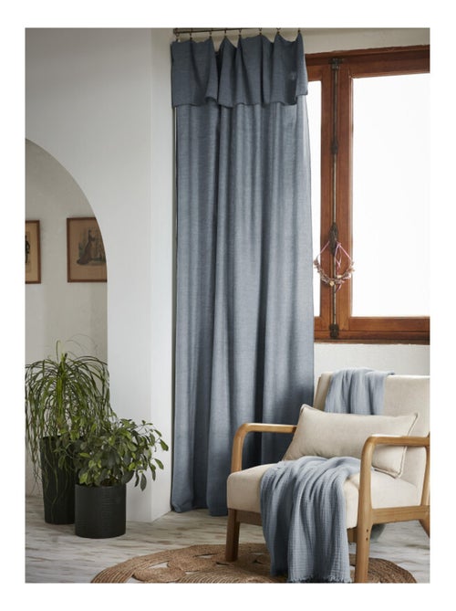 Rideau - L'effet papillon - 100% Lyocell (Tencel lavé ) - Kiabi