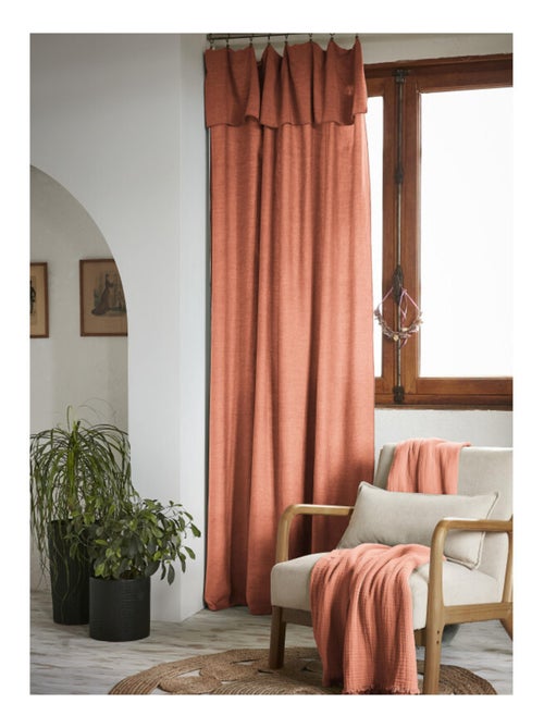 Rideau - L'effet papillon - 100% Lyocell (Tencel lavé ) - Kiabi