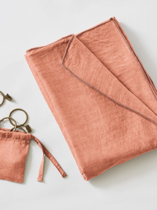 Rideau - L'effet papillon - 100% Lyocell (Tencel lavé ) - Kiabi