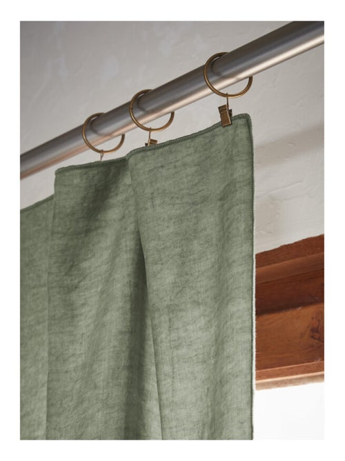 Rideau - L'effet papillon - 100% Lyocell (Tencel lavé ) - Kiabi