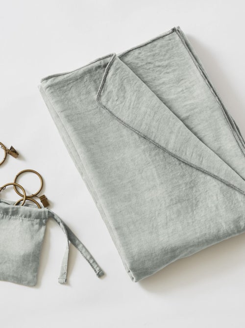 Rideau - L'effet papillon - 100% Lyocell (Tencel lavé ) - Kiabi