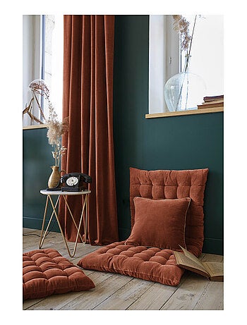 Rideau - L'effet papillon - 100% Velours de coton