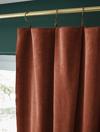 Rideau - L'effet papillon - 100% Velours de coton