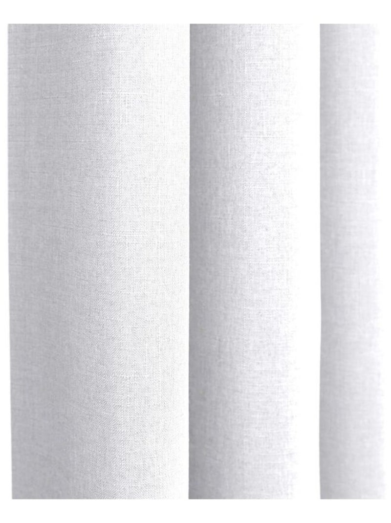 Rideau - Univers Décor - 100% Polyester Blanc - Kiabi