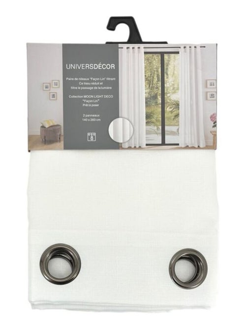 Rideau - Univers Décor - 100% Polyester - Kiabi