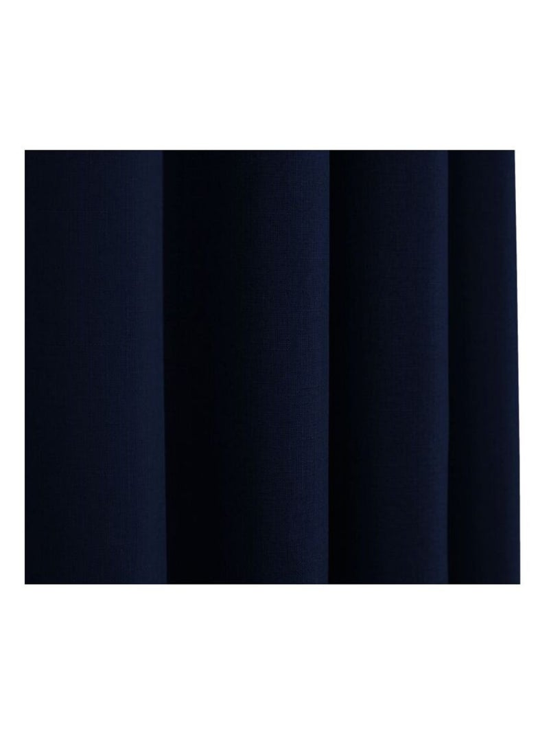 Rideau - Univers Décor - 100% Polyester Bleu - Kiabi