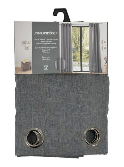 Rideau - Univers Décor - 100% Polyester - Kiabi