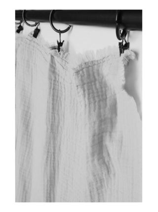 Rideau - Vent du Sud - 100% Mousseline de coton