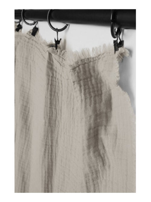 Rideau - Vent du Sud - 100% Mousseline de coton - Kiabi