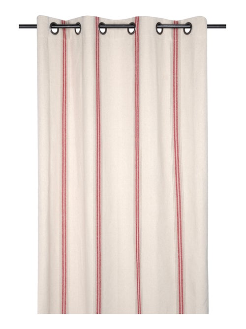 Rideau 100% Coton - Effet tapissier d'antan - Kiabi Rideau 100% Coton - Effet tapissier d'antan - Kiabi