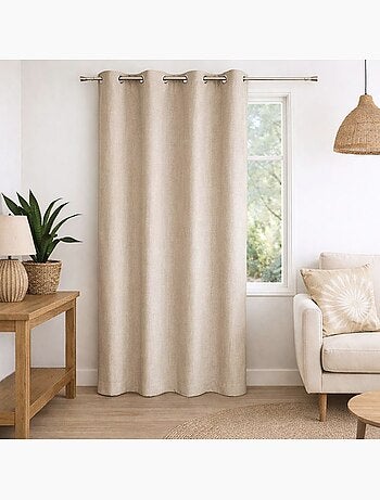 Rideau 100% occultant - Effet chiné