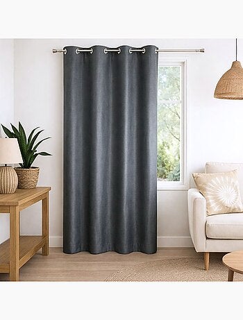 Rideau 100% occultant - Effet chiné