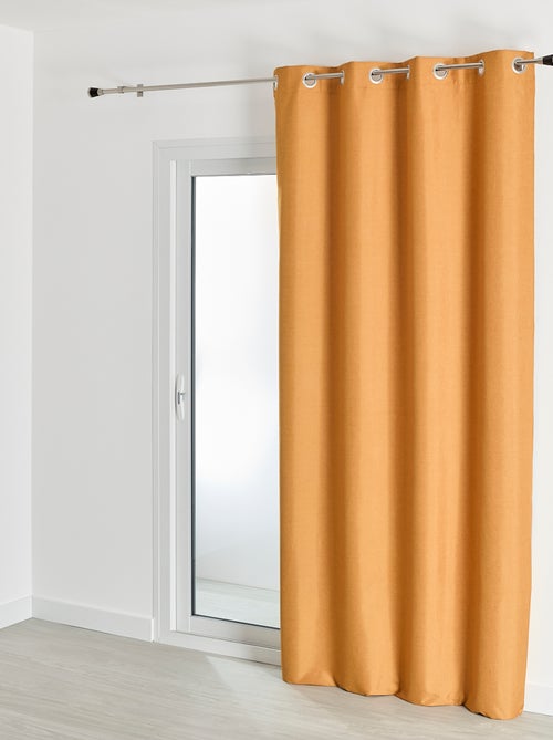 Rideau 100% occultant  - Effet chiné - Kiabi