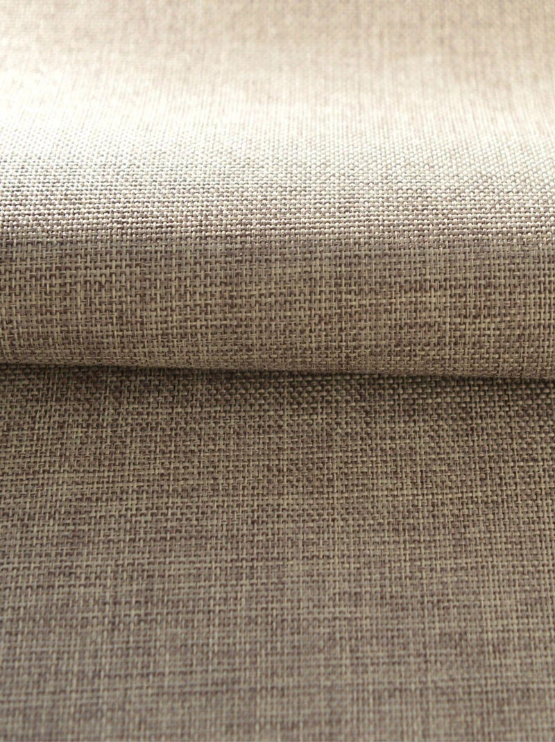 Rideau 100% occultant  - Effet chiné Taupe - Kiabi