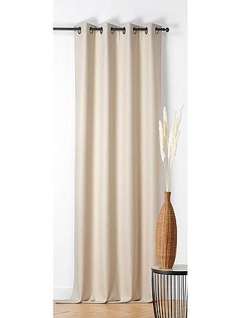 Rideau 100% occultant 135x260cm "Indiana