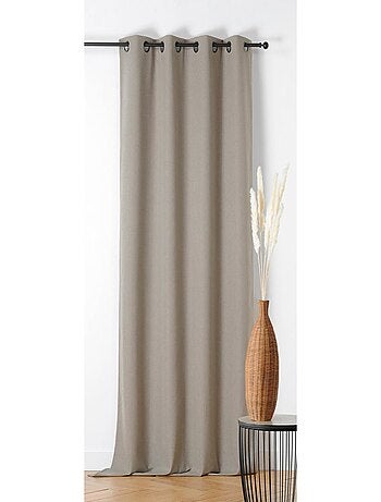 Rideau 100% occultant 135x260cm "Indiana