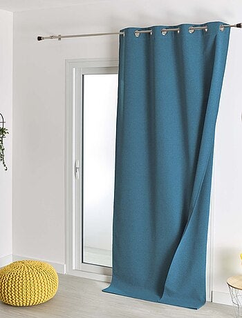 Rideau 100% occultant thermique phonique chiné