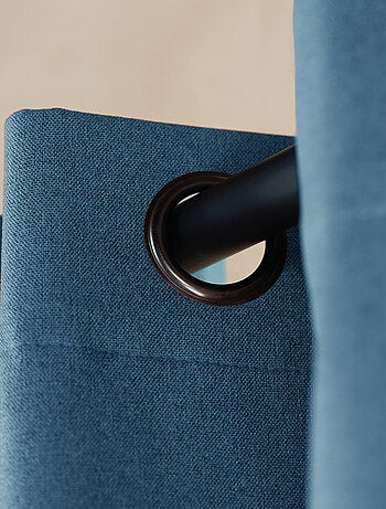 Rideau 100% occultant thermique phonique chiné