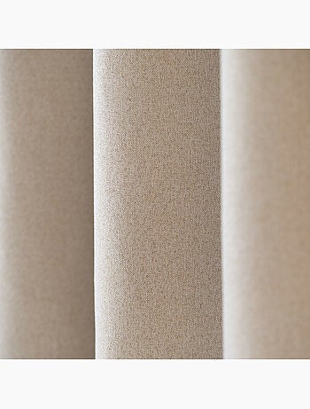 Rideau 100% occultant thermique phonique chiné