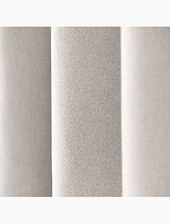 Rideau 100% occultant thermique phonique chiné