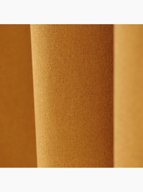 Rideau 100% occultant thermique phonique chiné midnight - Kiabi Rideau 100% occultant thermique phonique chiné midnight - Kiabi