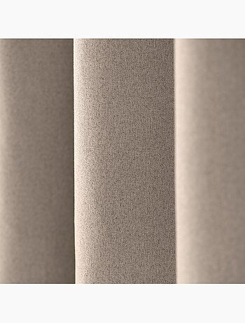 Rideau 100% occultant thermique phonique chiné