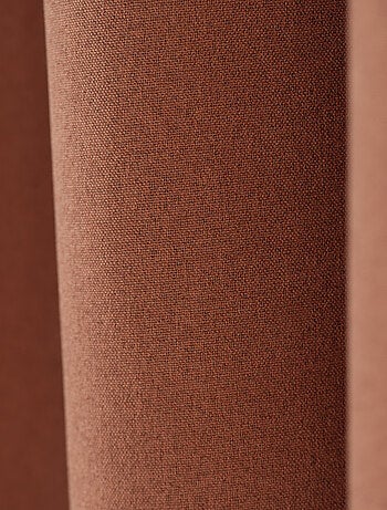 Rideau 100% occultant thermique phonique chiné