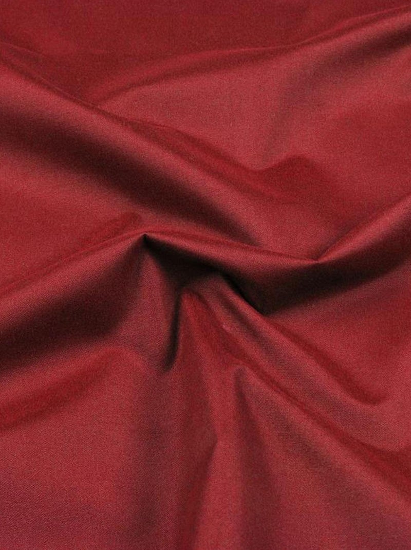 Rideau 100 % occultant uni et coloré Rouge - Kiabi