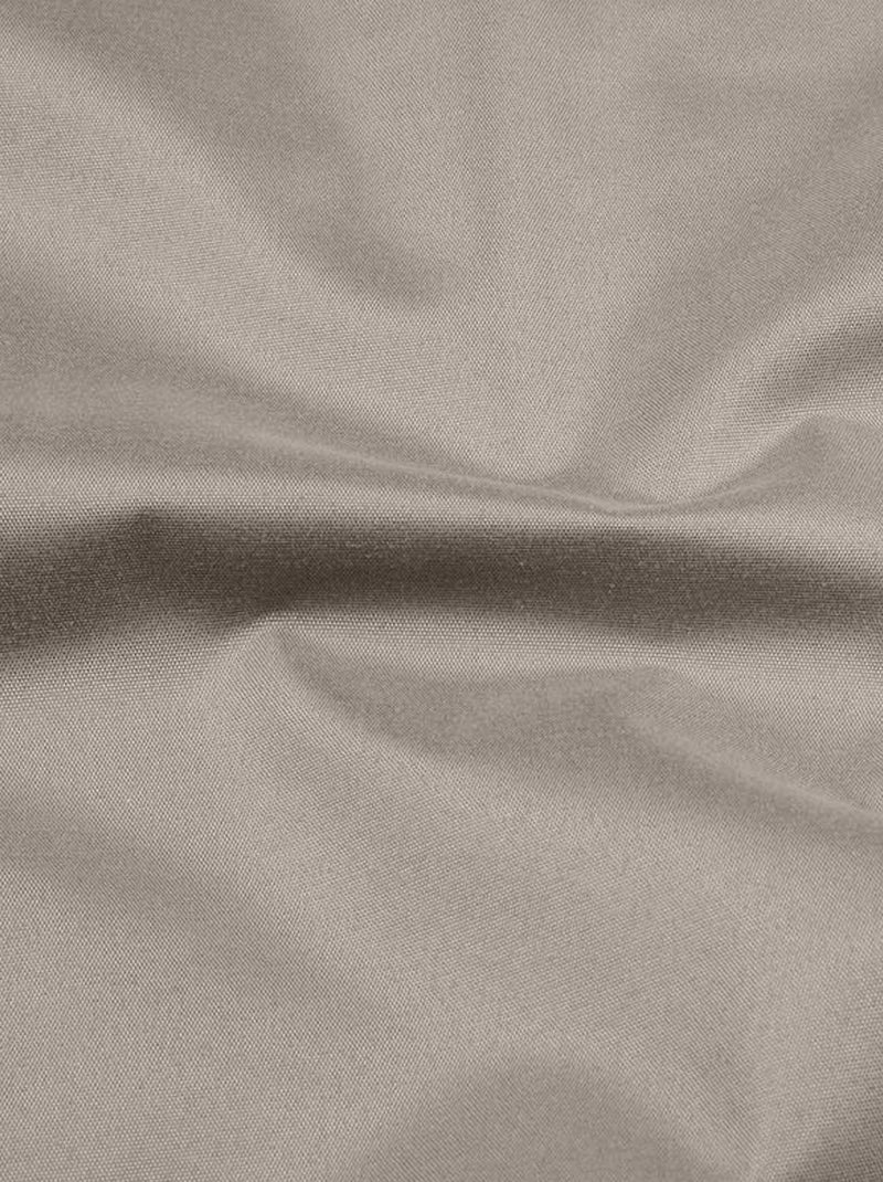 Rideau 100 % occultant uni et coloré Taupe - Kiabi