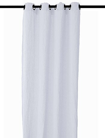 Rideau 8 oeillets en lin SONATE DECO