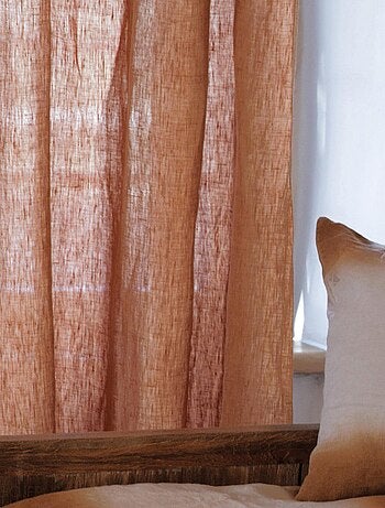 Rideau 8 oeillets en lin SONATE DECO