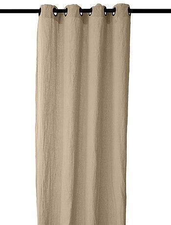 Rideau 8 oeillets en lin SONATE DECO
