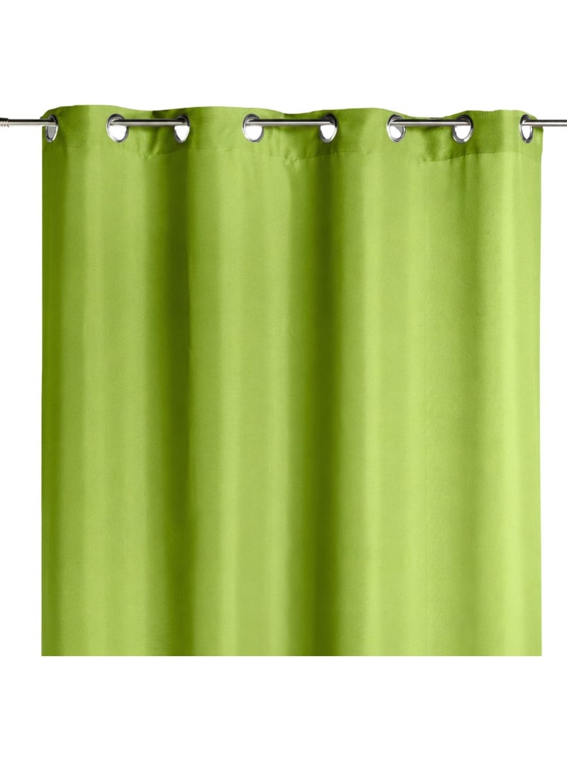 Rideau 80 % Occultant Uni Vert - Kiabi