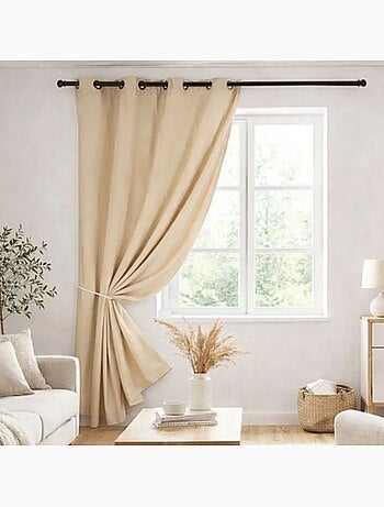 Rideau 80% occultant vu à la TV